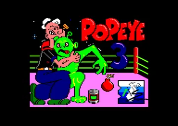 Popeye 3 (UK) (128K) (1992) (Version 6128) screen shot title